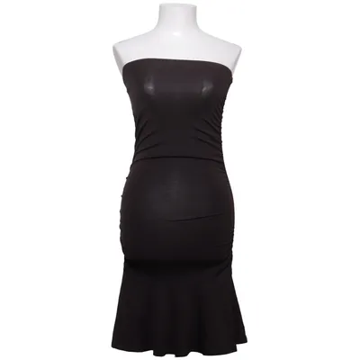 Dress (Brown) from Weekday Elastane, Lyocell