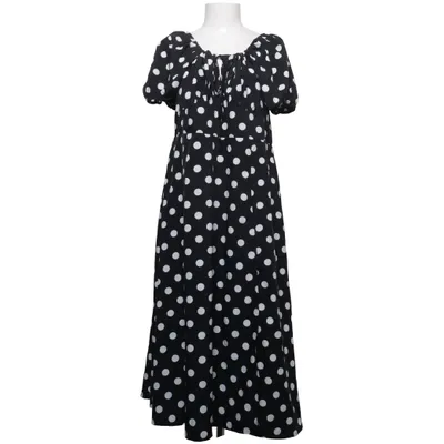 Omlottklänning (Svart, Vit) från Shein Curve Elastan, Polyester