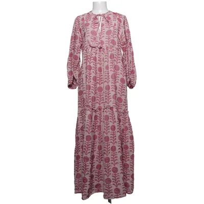 Maxi jurk (Roze, Beige) van Pearl & Caviar Katoen