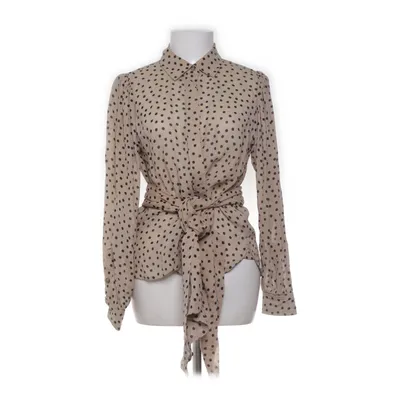 Blus (Beige, Svart) från Ganni Viskos