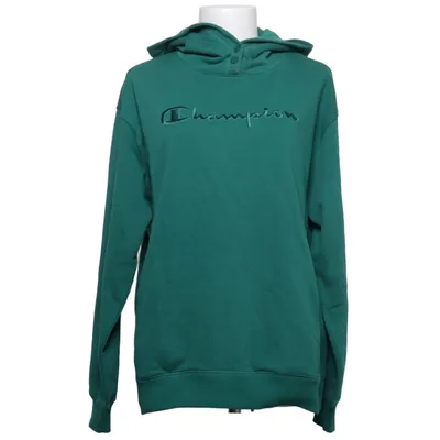 Hoodie (Green) from Champion Cotton, Elastane, Polyester