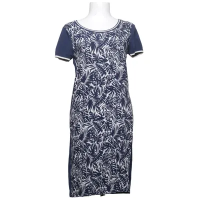 Dress (Blue, White) from Caroll Polyamide, Viscose