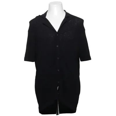 Short sleeve shirt (Black) from Zara Cotton