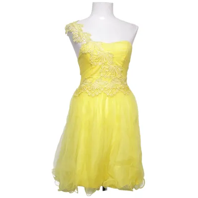 Cocktail dress (Yellow) from Model Behaviour Polyamide, Polyester