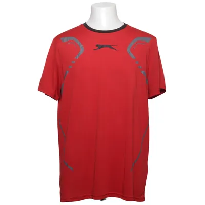 T-shirt (Rouge, Noir) de Slazenger Polyester
