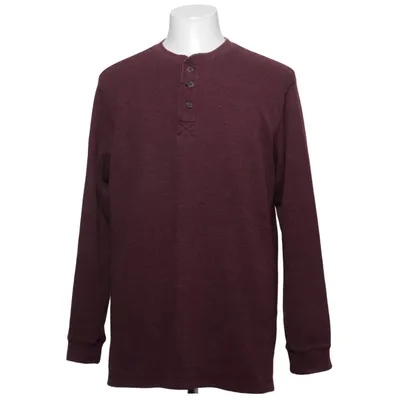 Henley Shirt (Rot) von Gelert Baumwolle, Elasthan, Polyester