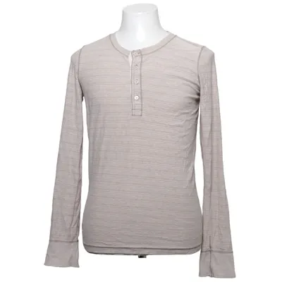 Henley T-shirt (Beige) fra Poco Loco Bomuld