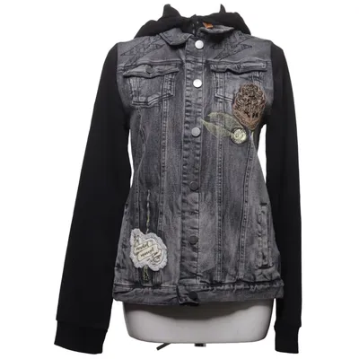 Denimjakke (Sort, Grå) fra Harry Potter Bomuld, Elastan, Polyester