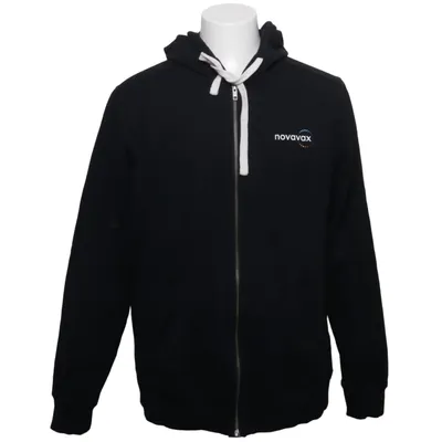 Huvtröja (Svart) från District Återvunnen bomull, Återvunnen polyester