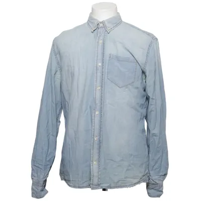 Denim blouse (Blauw) van Vailent Clothing Katoen