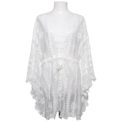 Robe de plage (Blanc) de Cupshe Coton, Polyamide