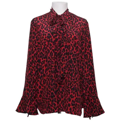Blouse (Rouge, Noir) de Uta Raasch Soie