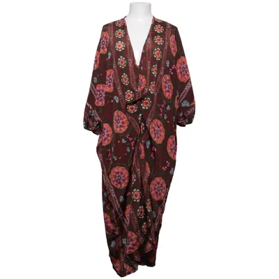 Kaftan (Brown, Multicolored) from Gold & Silver Viscose