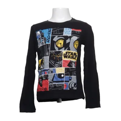 Långärmad t-shirt (Svart, Flerfärgad) från Star Wars Bomull