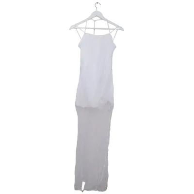 Maxi jurk (Wit) van NA-KD Art Katoen, Viscose