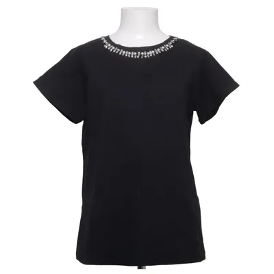 T-shirt (Sort) fra My Twin Twinset Bomuld, Polyester