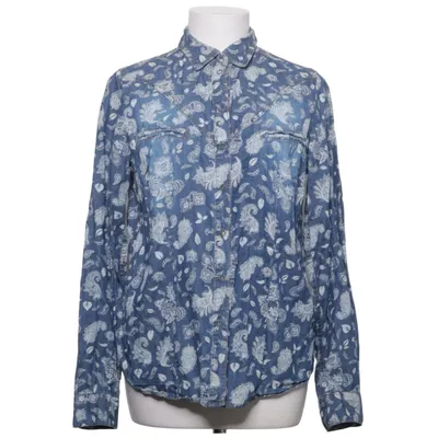 Denim shirt (Blue, White) from John Baner Cotton