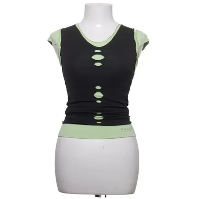 Sports top (Black, Green) from Falke Elastane, Polyamide