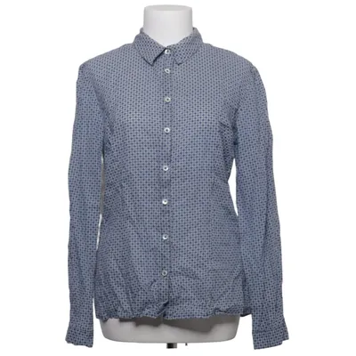 Shirt (Blauw, Wit) van Nice Things Paloma S. Katoen