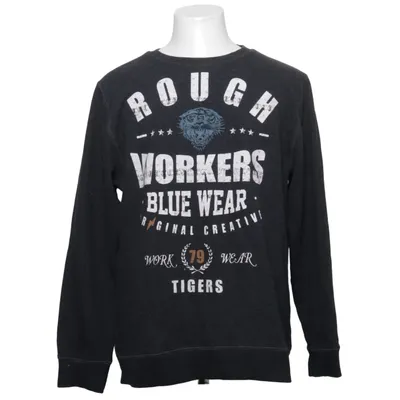 Collegetröja (Grå) från Blue Wear Bomull, Polyester