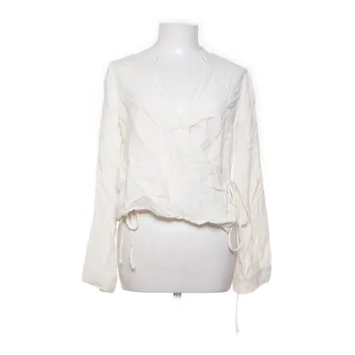 Wikkelblouse (Beige) van Zara Trafaluc Collection Lyocell, Viscose