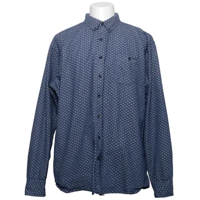 Chemise (Bleu, Blanc) de Bison Coton, Polyester