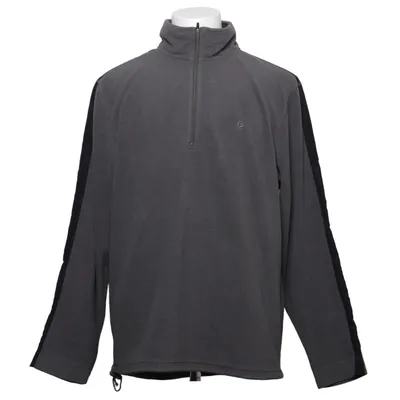Fleecetrøje (Grå, Sort) fra Outdoor Polyester