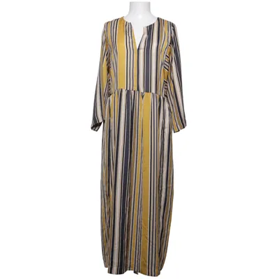 Maxikjole (Gul, Sort, Hvid) fra Concept Polyester