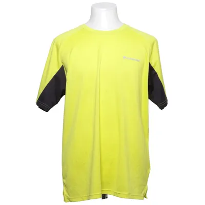 T-shirt (Jaune, Noir) de Kilimanjaro Polyester recyclé