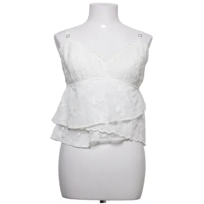 Linne (Vit) från Abercrombie & Fitch Bomull, Polyester, Viskos