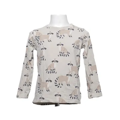 Långärmad t-shirt (Beige, Svart, Brun) från Lindex Bomull, Elastan