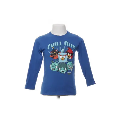 Långärmad t-shirt (Blå, Flerfärgad) från Angry Birds Bomull