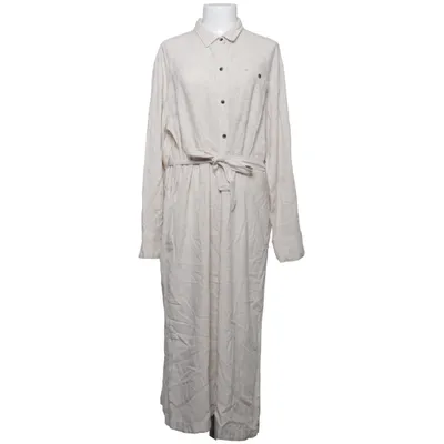 Shirt dress (Beige) from Lee Linen, Viscose