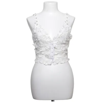 Crop Top (Weiß) von For Love & Lemons
