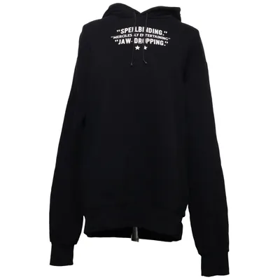 Hoodie (Black) from Cheap Monday Cotton, Elastane, Polyester