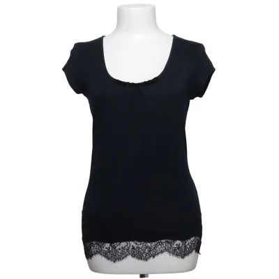 T-shirt (Zwart) van Schumacher Elastaan, Polyester, Viscose
