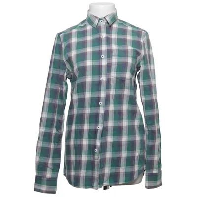 Flannel shirt (Green, Blue, White) from Topman Cotton