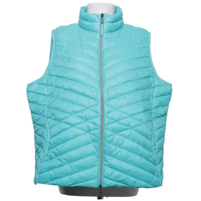 Outer vest (Turquoise) from Mybc Down, Feather, Polyamide