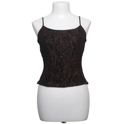 Tanktop (Sort) fra Marks & Spencer Acetat, Elastan
