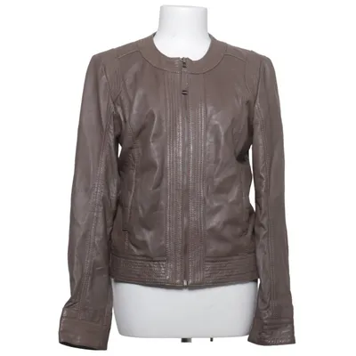 Veste en cuir (Marron) de Promod Cuir