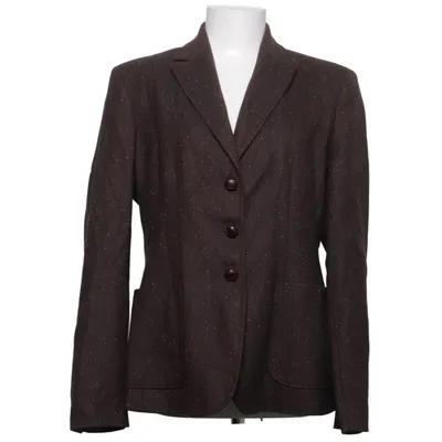 Blazer (Brown) from Caractère Elastane, Polyester, Wool
