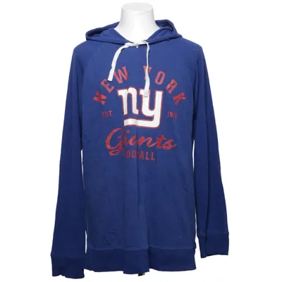 Sweat à capuche (Bleu) de NFL Coton, Polyester