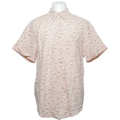 Short sleeve shirt (Pink, Multicolored) from Dressmann Cotton, Linen