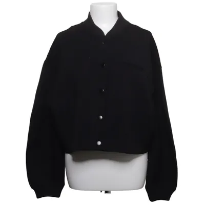 Blouson (Noir) de Zara Élasthane, Polyester