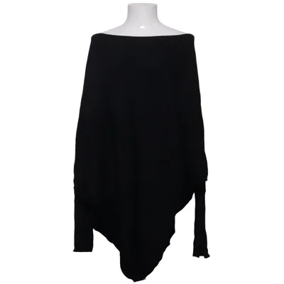 Poncho (Zwart) van Zara Knit Polyamide, Viscose
