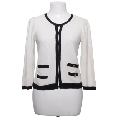 Cardigan (Hvid, Sort) fra Hallhuber Akryl, Uld