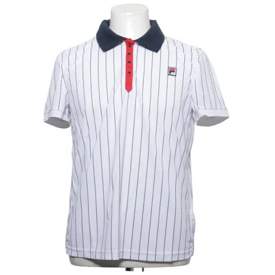 Polo shirt (White, Blue, Red) from Fila Polyester