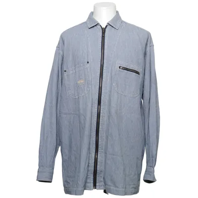 Overshirt (Blauw, Wit) van Rocky Katoen