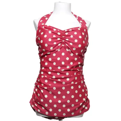 Zwemjurk (Rood, Wit) van Esther Williams Elastaan, Polyester