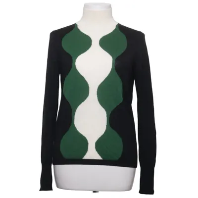 Sweater (Black, Green, White) from Marimekko x Uniqlo Acrylic, Wool